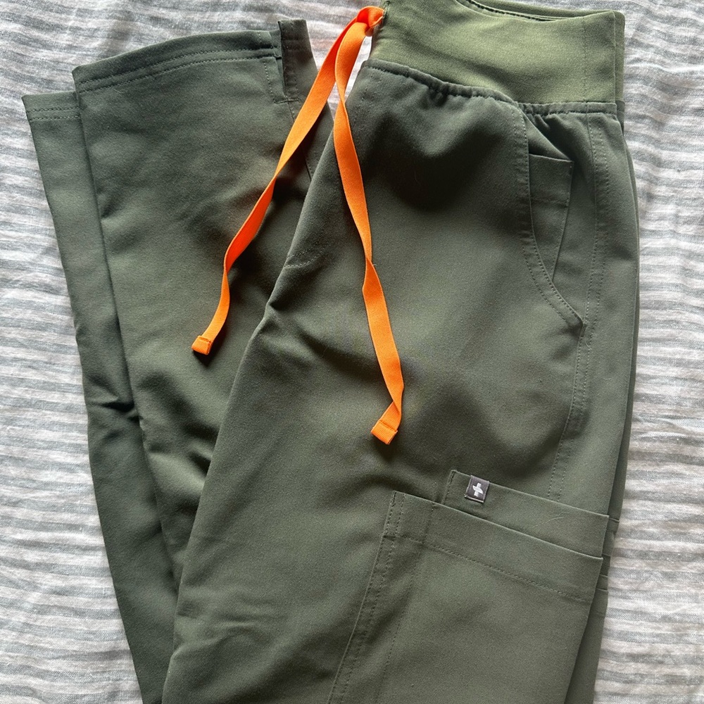 Figs Moss High Waisted Yola Pants
